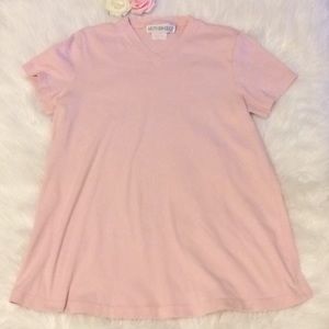 🤰Maternity - Short Sleeve Comfy Pink Top